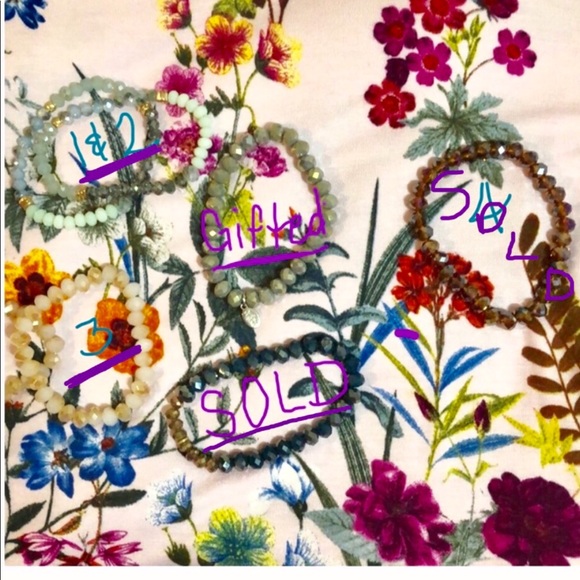 CRYSTAL QUARTZ BRACELET CHOICE #1 #2 Available - Picture 2 of 2